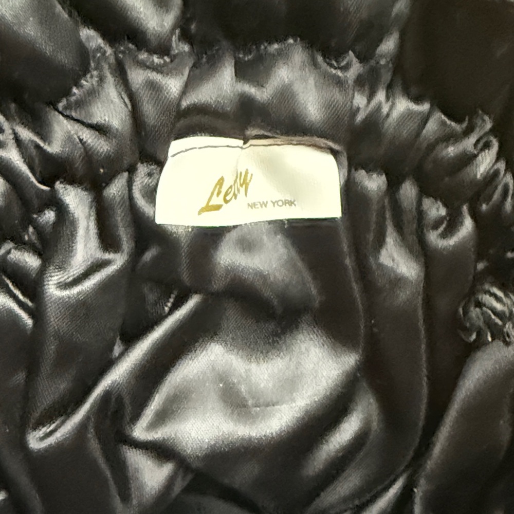 Letty Vintage Elegant Black Evening Bag - Picture 3 of 7